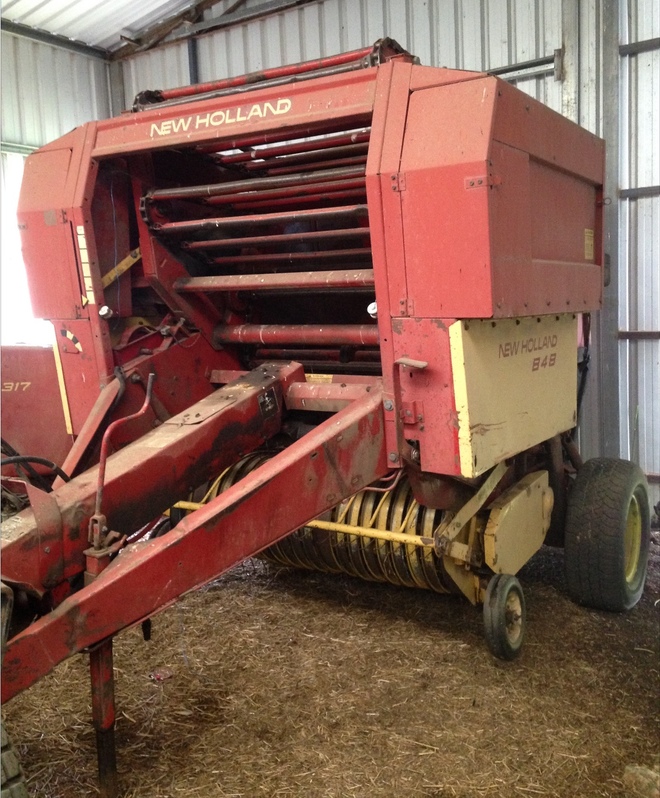 New Holland 848 Round Baler For Sale Machinery & Equipment